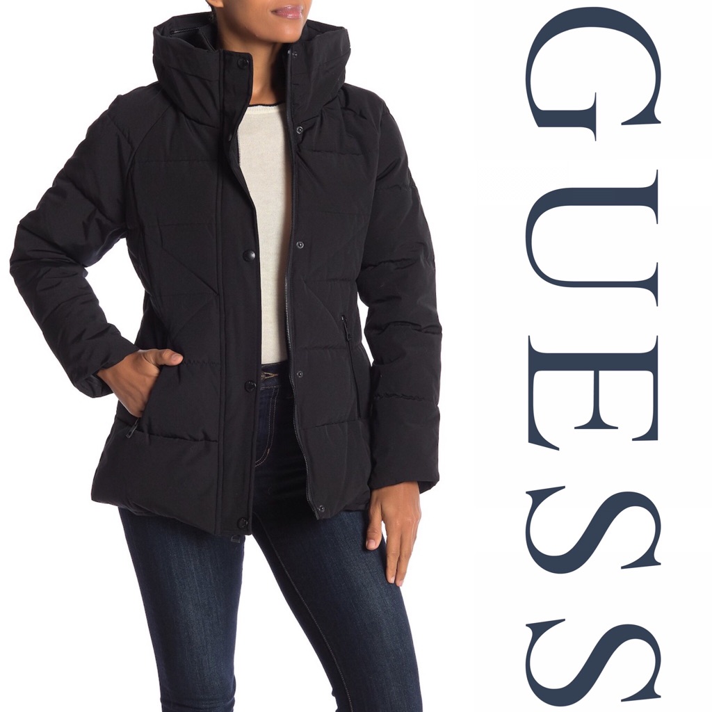 Guess Puffer Hooded Jacket